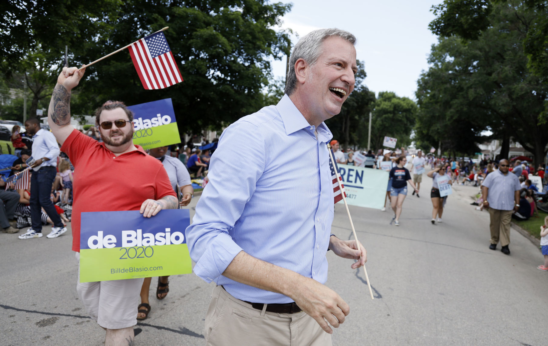 Election 2020 Bill DeBlasio
